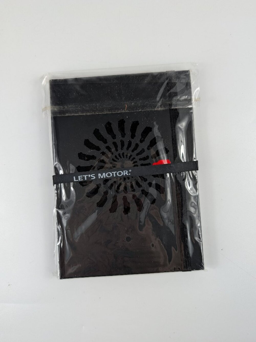 MINI COOPER Motoring Notebook Journal Circle of Car's Logo Black Red NEW